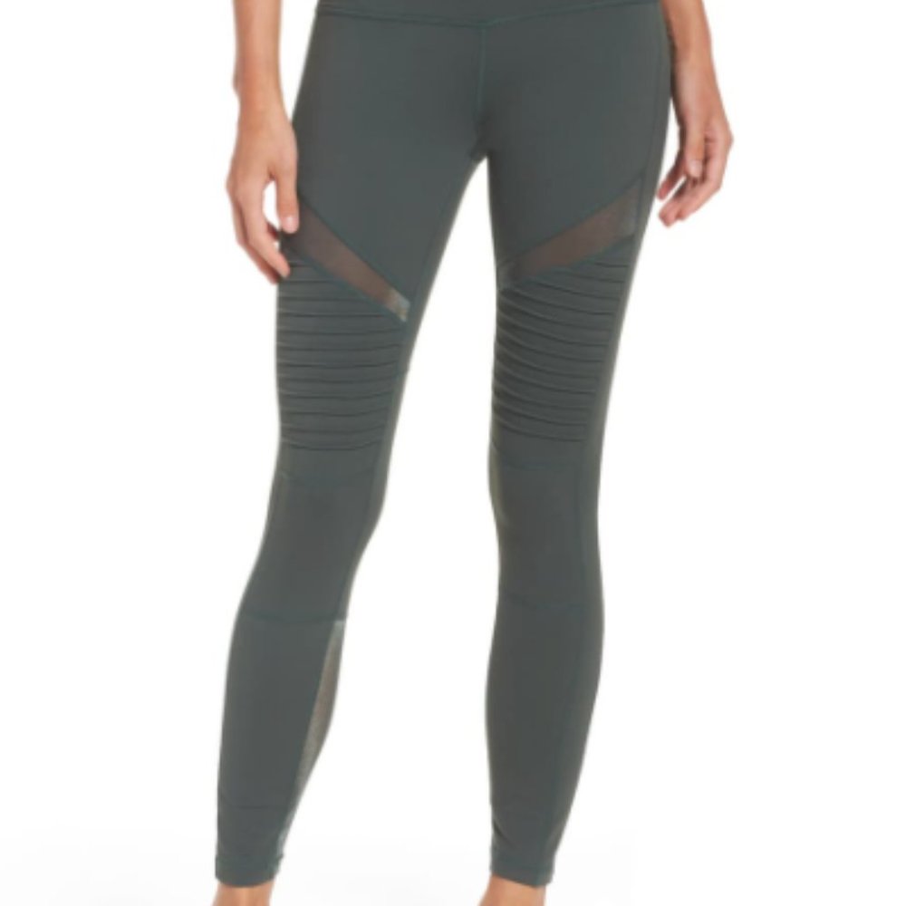 Zella High Waist Live-In Moto Leggins